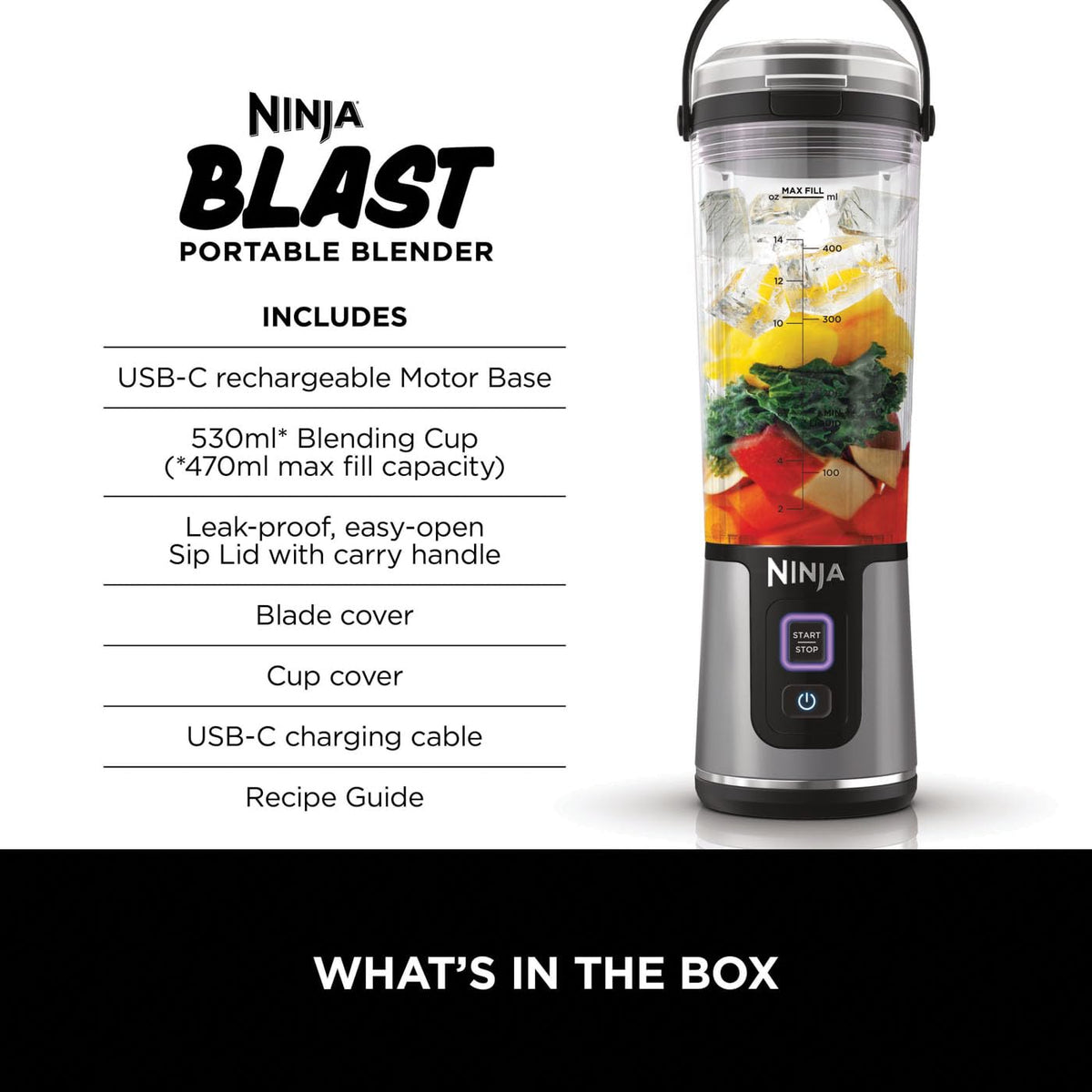 Ninja Blast Mobil Standmixer