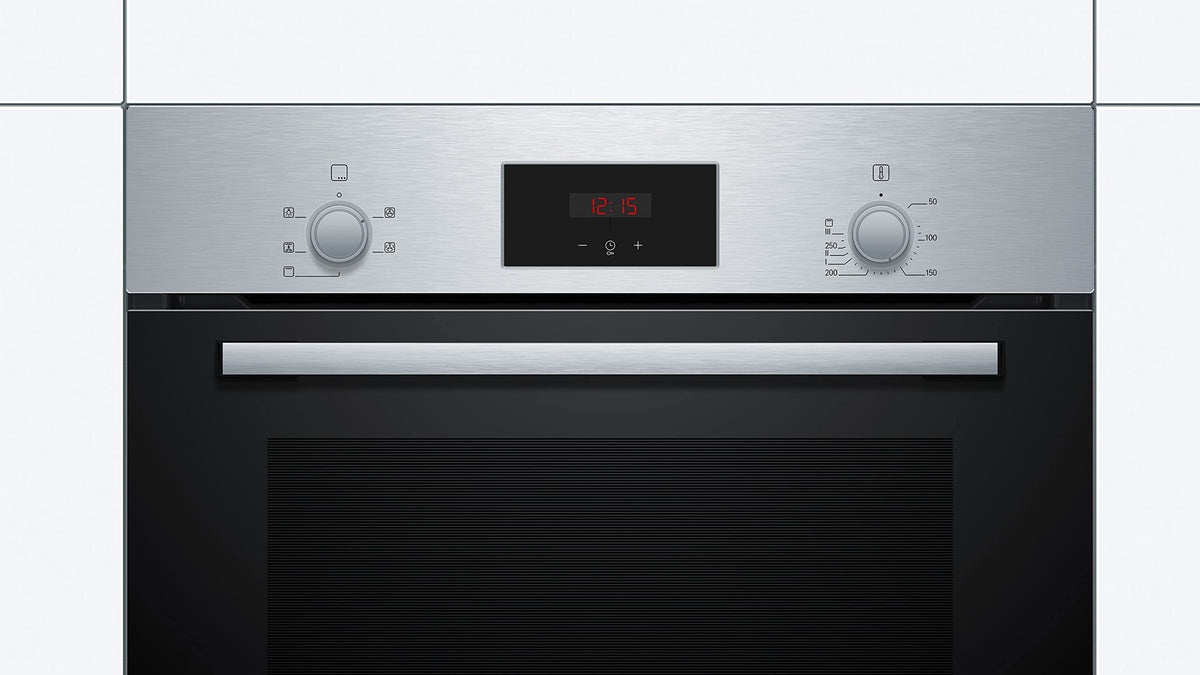 Bosch Serie 2 HHF113BR0B Stainless Steel Single Electric Oven