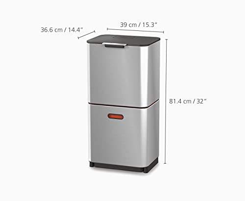 Joseph Joseph Totem Max 60 Liter Waste Separation und Recycling Küche Bin