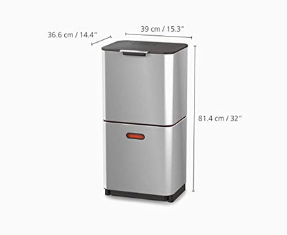 Joseph Joseph Totem Max 60 Liter Waste Separation und Recycling Küche Bin