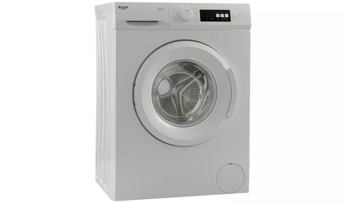 Bush WMT0712EW 7KG 1200 Spin Washing Machine - White
