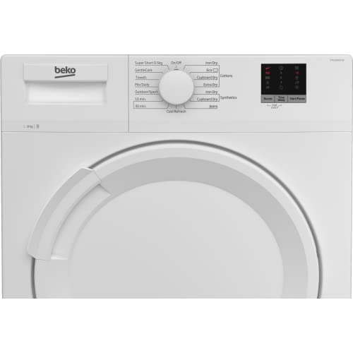 Beko DTLCE80051W Wäschetrockner 8 kg Fassungsvermögen Kondenstrockner