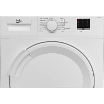 Beko DTLCE80051W Wäschetrockner 8 kg Fassungsvermögen Kondenstrockner