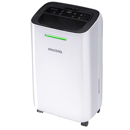 electriQ 12 L Mobiler Luftentfeuchter hervorragend für Haushalte mit 3 Schlafzimmern