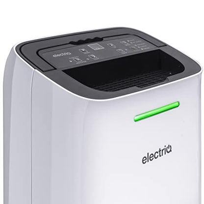 electriQ 12 L Mobiler Luftentfeuchter hervorragend für Haushalte mit 3 Schlafzimmern