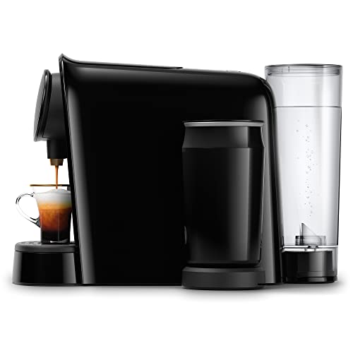 PHILIPS Kaffeemaschine L`or Barista Schwarz + Kapseln
