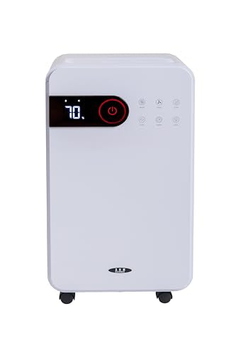 Luftentfeuchter 12 L/Tag mit Digitaler Feuchtigkeitsanzeige