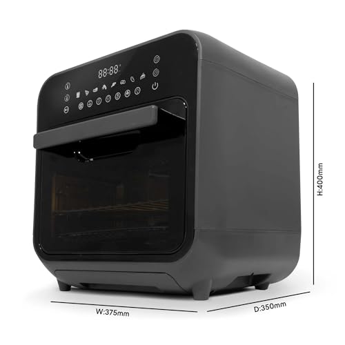 Baridi 12-IN-1 Heißluftfritteuse Steam Oven
