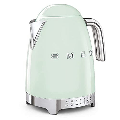 Smeg Pastel Green Edelstahl 50's Retro