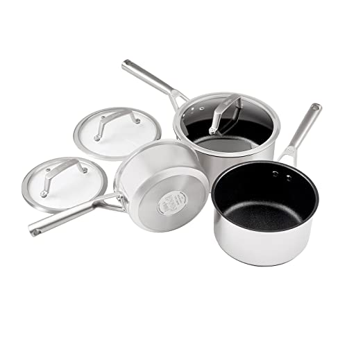 Ninja Edelstahl Kochgeschirr 3-teilig Topfset