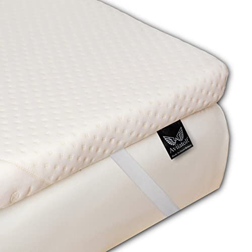 AviiatoR® 5cm Memory Foam Mattress Topper Einzel Schlafzimmer