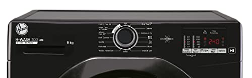 Hoover H-Wash 300 9 kg 1500 U/min Schwarz Freistehend