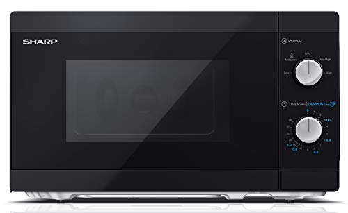 SHARP YC-MS01U-B Kompakt 20 Liter 800W Manual control Mikrowelle