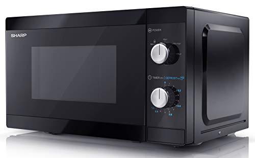 SHARP YC-MS01U-B Kompakt 20 Liter 800W Manual control Mikrowelle
