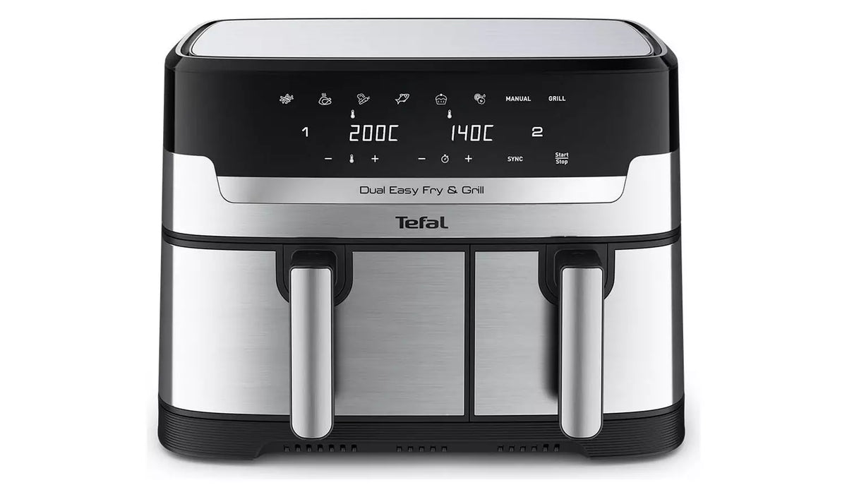 Tefal Heißluftfritteuse Jamie Oliver by Dual Easy Fry & Grill