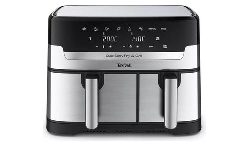Tefal Heißluftfritteuse Jamie Oliver by Dual Easy Fry & Grill