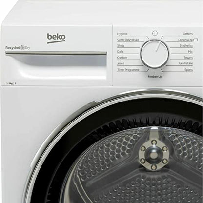 Indesit 7 kg Freistehend Heat Pump Wäschetrockner – Weiß