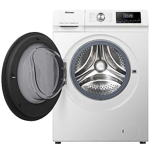 Hisense Freistehend 12 kg Frontlader-Waschmaschine
