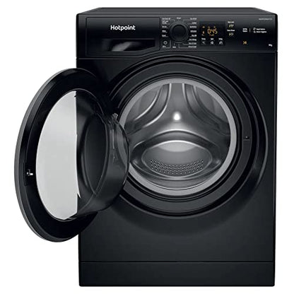 Hotpoint NSWF945CBS Schwarz 9 kg 1400 U/min Waschmaschine