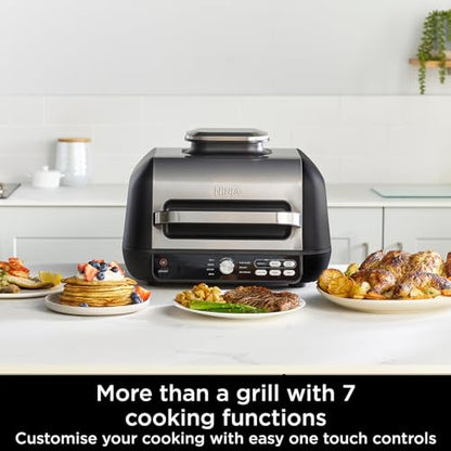 Ninja Foodi MAX PRO Health Grill, Flat Plate & Air Fryer [AG651UK]