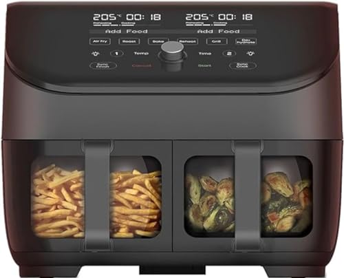 Instant Vortex Plus Doppel-Heißluftfritteuse