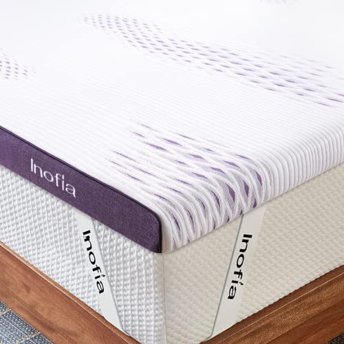 Inofia Sleep Gel Memory Foam Mattress Topper Einzel