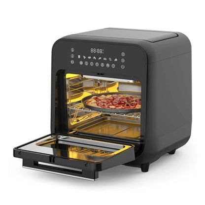 Baridi 12-IN-1 Heißluftfritteuse Steam Oven
