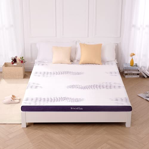 Inofia Sleep Gel Memory Foam Mattress Topper Einzel