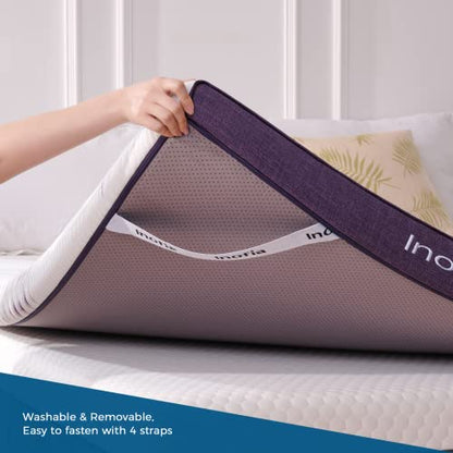 Inofia Sleep Gel Memory Foam Mattress Topper Einzel