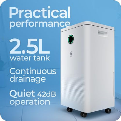 Avalla X-95 Luftentfeuchter für Zuhause; 10L/Tag Luftentfeuchter
