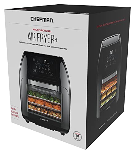 Chefman Multifunctional Digital Heißluftfritteuse+ Rotisserie