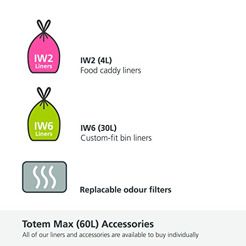 Joseph Joseph Totem Max 60 Liter Waste Separation und Recycling Küche Bin