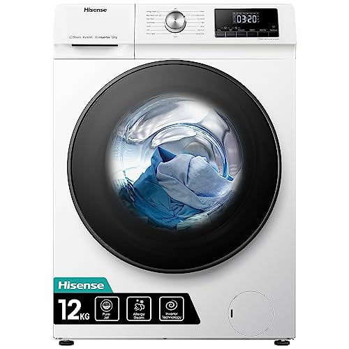 Hisense Freistehend 12 kg Frontlader-Waschmaschine