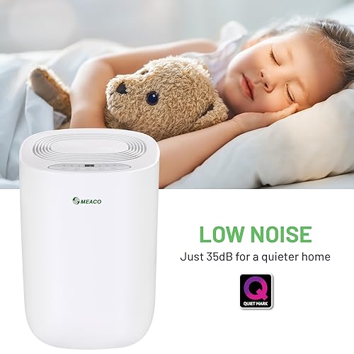 Meaco MeacoDry ABC Luftentfeuchter (Weiß) Ultra Quiet Luftentfeuchter