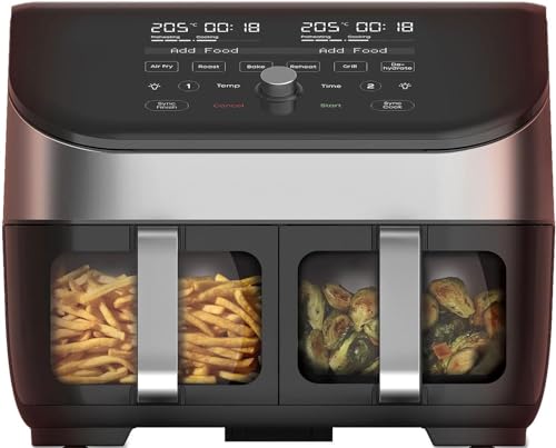 Instant Vortex Plus Doppel-Heißluftfritteuse