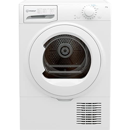 Indesit 8 kg Freistehender Kondenstrockner – Weiß