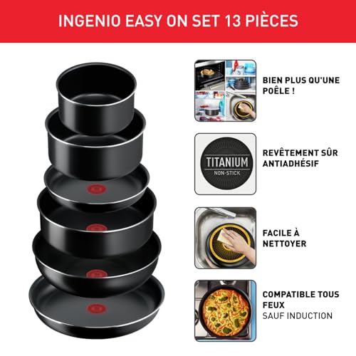 Tefal Ingenio Easy ON Topf- und Pfannenset