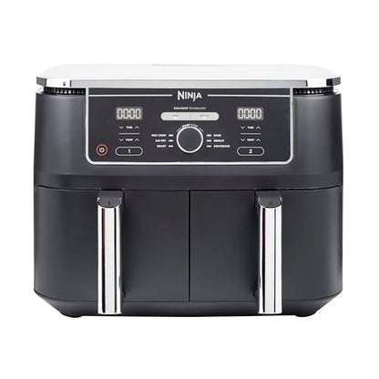 Ninja Foodi Max Doppel Zone Digital Heißluftfritteuse Schwarz AF400UK