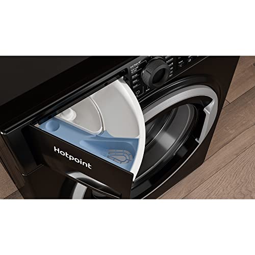 Hotpoint 7 kg 1400 U/min Freistehende Waschmaschine – Schwarz