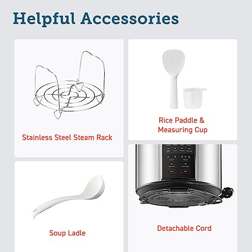 COSORI Elektrisch Pressure Cooker 5.7L, Recipe Book