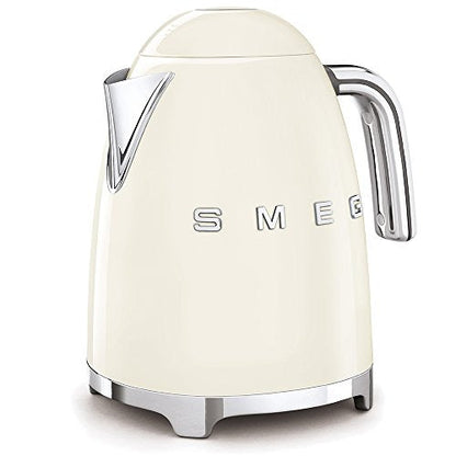 Smeg KLF03CRUK 50's Retro Style Aesthetic Cream Wasserkocher – 1.7 L