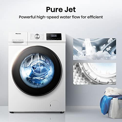 Hisense Freistehend 10 kg Frontlader-Waschmaschine