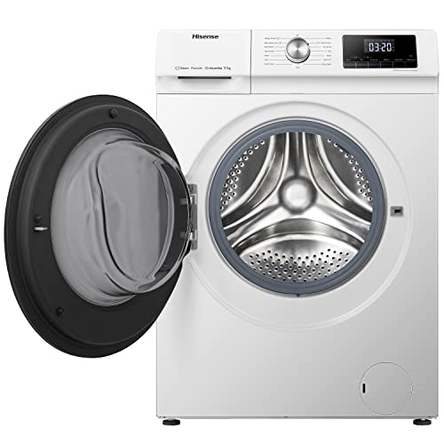 Hisense Freistehend 10 kg Frontlader-Waschmaschine