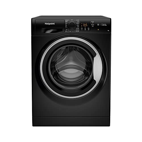 Hotpoint 7 kg 1400 U/min Freistehende Waschmaschine – Schwarz