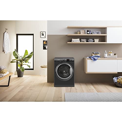 Hotpoint 7 kg 1400 U/min Freistehende Waschmaschine – Schwarz
