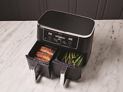 Ninja Foodi MAX Dual Zone Hot Air Fryer 9.5 L Capacity [AF400EU]