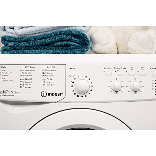 EcoTime 7 kg 1200 U/min Freistehende Waschmaschine – Weiß