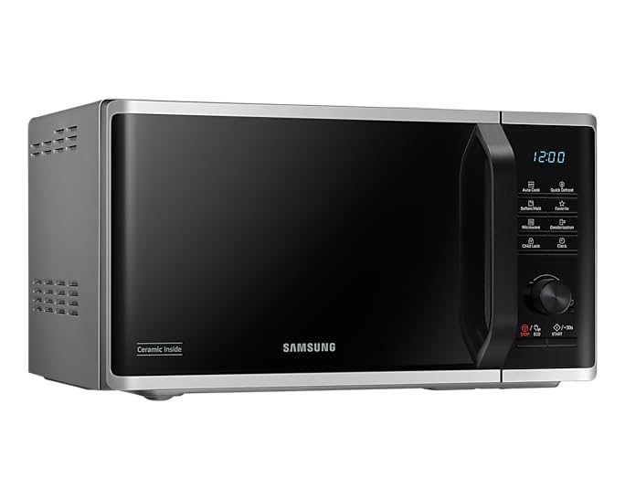Samsung MS23B3515AS Comptoir Micro-onde Simple 23 L 1150 W Noir, Gris