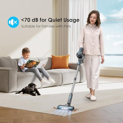Oraimo Kabelloser Staubsauger, 6-in-1 Self-Standing Stabstaubsauger