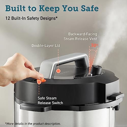 COSORI Elektrisch Pressure Cooker 5.7L, Recipe Book